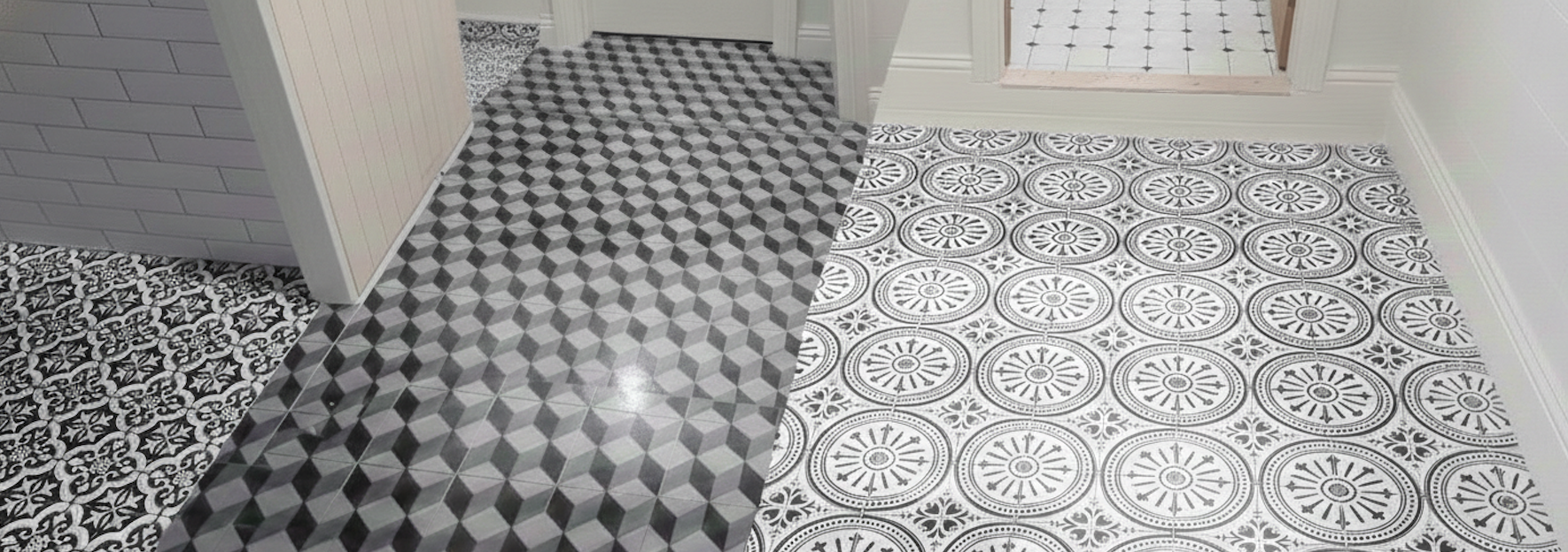 Corridor & Mosaic Tiling